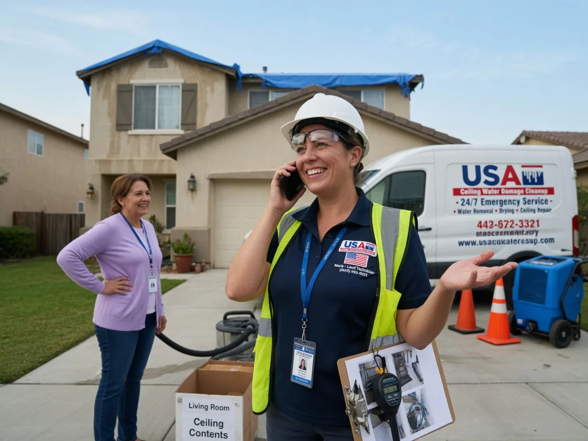 Ceiling Water Damage Restoration Cisne, IL FAQs